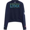 Pro Standard Womens WNBA Minnesota Lynx Classic Player Name And Number Crewneck Sweatshirt(Midnight Navy)