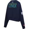 Pro Standard Womens WNBA Minnesota Lynx Classic Player Name And Number Crewneck Sweatshirt(Midnight Navy)