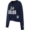 Pro Standard Womens WNBA Minnesota Lynx Classic Player Name And Number Crewneck Sweatshirt(Midnight Navy)
