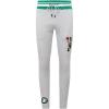 Pro Standard Mens NBA Mash Up Brushed Back French Terry Sweatpant(Heather Grey/Green)