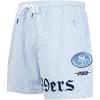 Pro Standard Mens NFL Country Club Woven Short(Seersucker Blue)
