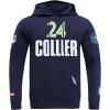 Pro Standard Mens WNBA Minnesota Lynx Classic Player Name And Number Pull Over Hoodie(Midnight Navy)