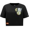 Pro Standard WNBA Womens Womens WNBA City Ransom Cotton Short Sleeve Boxy Tee(Black)