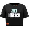 Pro Standard WNBA Womens Womens WNBA New York Liberty Classic Player Cotton Short Sleeve Boxy Tee(Black)