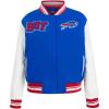 Pro Standard Womens NFL Mash Up Varsity Jacket(Blue)