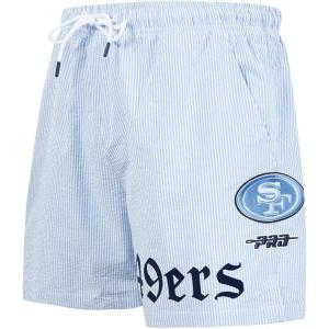 Pro Standard Mens NFL Country Club Woven Short(Seersucker Blue)