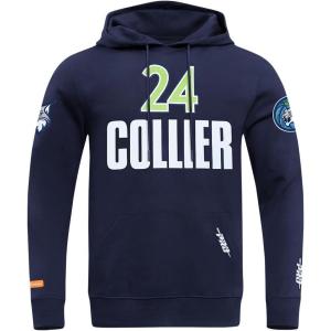 Pro Standard Mens WNBA Minnesota Lynx Classic Player Name And Number Pull Over Hoodie(Midnight Navy)