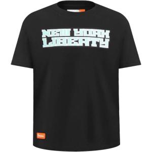 Pro Standard WNBA Boys Big Boys WNBA New York Liberty Classic Player Cotton Short Sleeve Tee(Black)