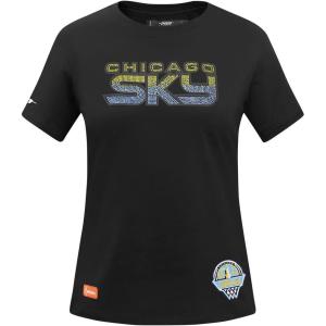 Pro Standard WNBA Womens Womens WNBA Jewels Cotton Short Sleeve Slim Tee(Black)