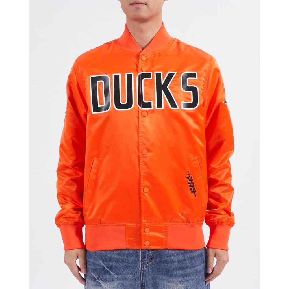 image:imagePro Standard Mens NHL Classic Satin JacketOrange