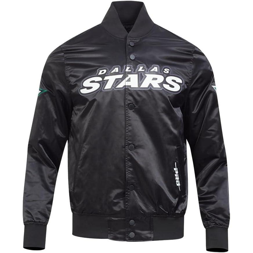 image:imagePro Standard NHL mens Mens Nhl Classic Satin JacketBlack