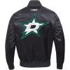 Pro Standard NHL mens Mens Nhl Classic Satin Jacket(Black)