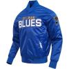 Pro Standard NHL mens Mens Nhl Classic Satin Jacket(Dodger Blue)