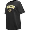 Womens NHL Classic Wind Cotton Boyfriend Fit Tee(Black)