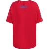 Womens NHL Classic Wind Cotton Boyfriend Fit Tee(Red)