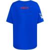 Womens NHL Classic Wind Cotton Boyfriend Fit Tee(Royal Blue)