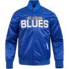 Pro Standard NHL mens Mens Nhl Classic Satin Jacket(Dodger Blue)