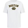 Womens NHL Classic Wind Cotton Boyfriend Fit Tee(White)