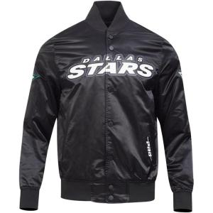 Pro Standard NHL mens Mens Nhl Classic Satin Jacket(Black)