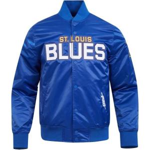 Pro Standard NHL mens Mens Nhl Classic Satin Jacket(Dodger Blue)