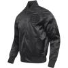 Pro Standard NHL mens Mens Nhl Classic Triple Black Satin Jacket(Triple Black)