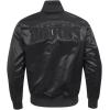 Pro Standard NHL mens Mens Nhl Classic Triple Black Satin Jacket(Triple Black)