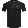 NFL INDIANAPOLIS COLTS TRIPLE BLACK MEN’S TEE (TRIPLE BLACK)(Triple Black)