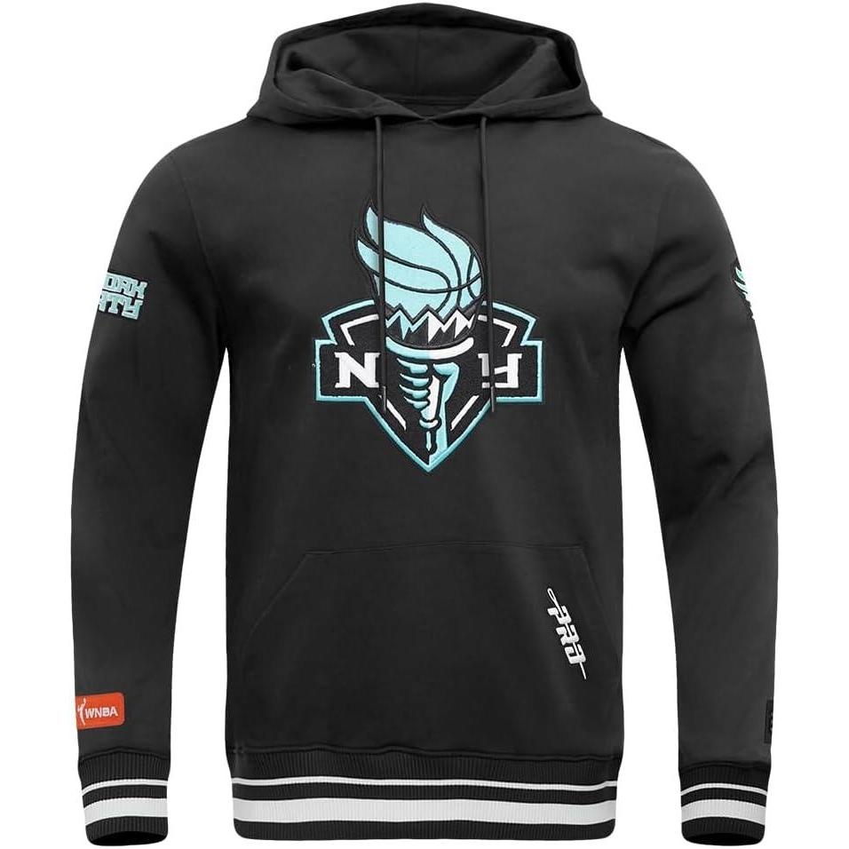 image:imagePro Standard Mens WNBA Retro Classics Brushed Back French Terry Pull Over HoodieBlack