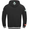 Pro Standard Mens WNBA Retro Classics Brushed Back French Terry Pull Over Hoodie(Black)