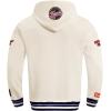 Pro Standard Mens WNBA Retro Classics Brushed Back French Terry Pull Over Hoodie(Eggshell/ Midnight Navy)