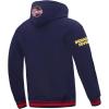 Pro Standard Mens WNBA Retro Classics Brushed Back French Terry Pull Over Hoodie(Midnight Navy/Red/Midnight Navy)