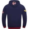 Pro Standard Mens WNBA Retro Classics Brushed Back French Terry Pull Over Hoodie(Midnight Navy/Red/Midnight Navy)