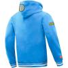 Pro Standard Mens WNBA Retro Classics Brushed Back French Terry Pull Over Hoodie(University Blue)