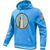 Pro Standard Mens WNBA Retro Classics Brushed Back French Terry Pull Over Hoodie(University Blue)