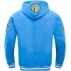 Pro Standard Mens WNBA Retro Classics Brushed Back French Terry Pull Over Hoodie(University Blue)
