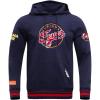 Pro Standard Mens WNBA Retro Classics Brushed Back French Terry Pull Over Hoodie(Midnight Navy/Red/Midnight Navy)