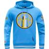 Pro Standard Mens WNBA Retro Classics Brushed Back French Terry Pull Over Hoodie(University Blue)