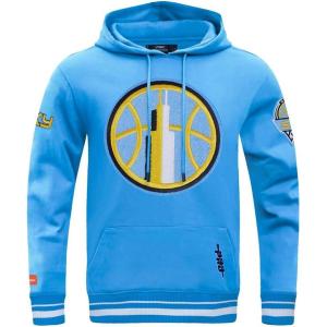 Pro Standard Mens WNBA Retro Classics Brushed Back French Terry Pull Over Hoodie(University Blue)