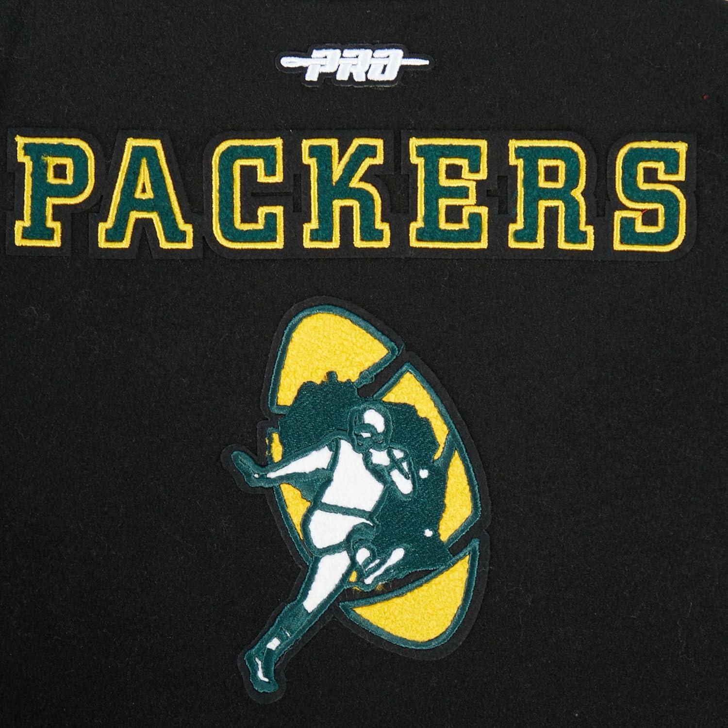 image:imagePro Standard Little Boys NFL Retro Classics Varsity JacketBlack