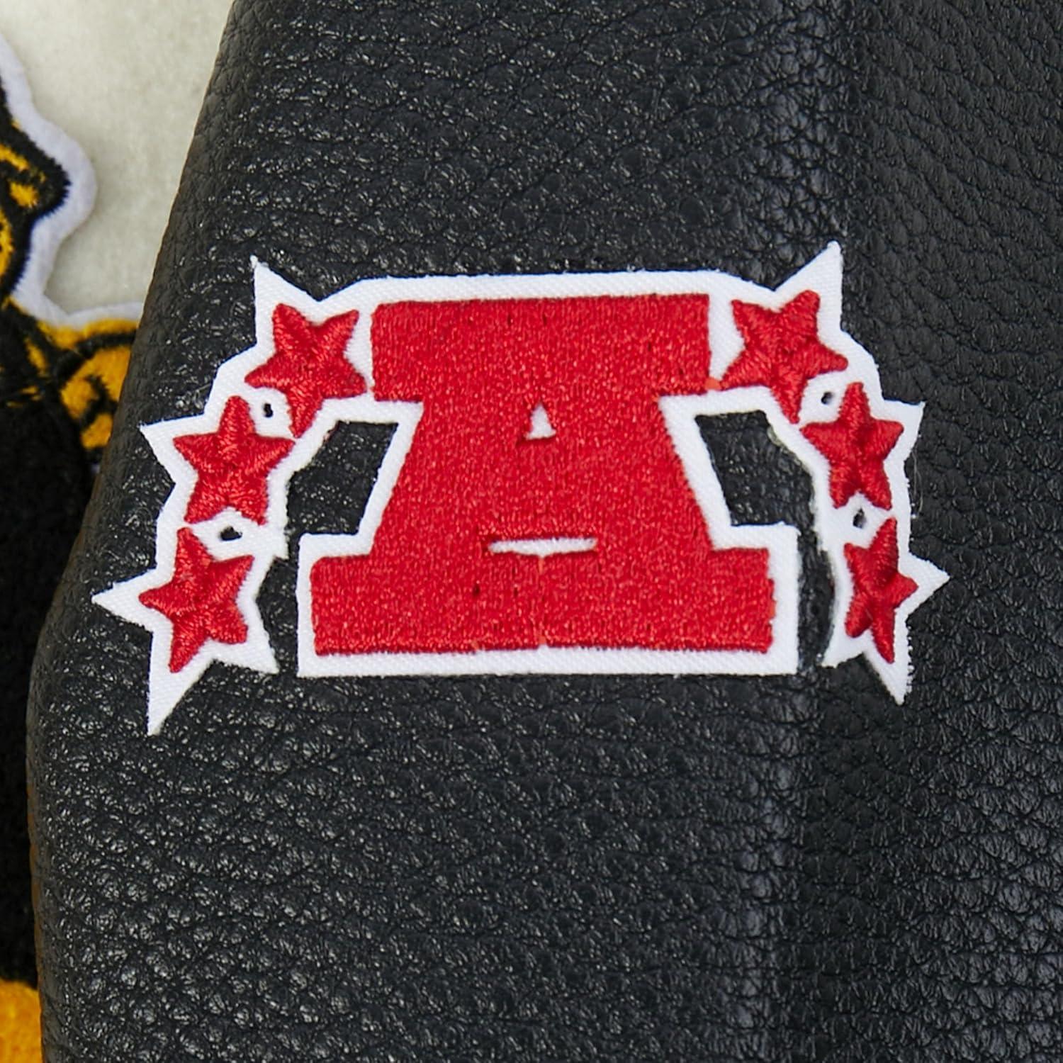 image:imagePro Standard Little Boys NFL Retro Classics Varsity JacketEggshell Black