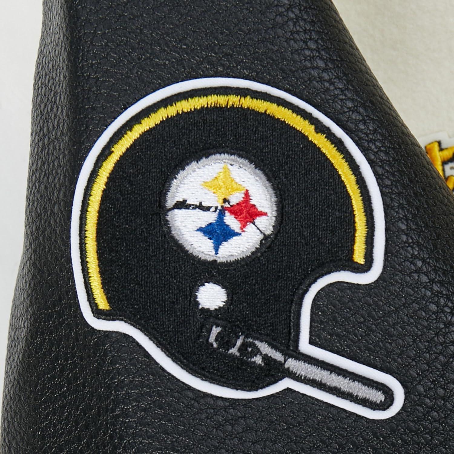 image:imagePro Standard Little Boys NFL Retro Classics Varsity JacketEggshell Black