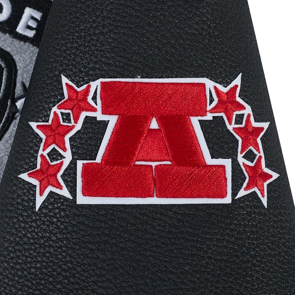 image:imagePro Standard Little Boys NFL Retro Classics Varsity JacketEggshell Black