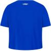 NFL BUFFALO BILLS RETRO CLASSIC LITTLE GIRLS SHORT SLEEVE BOXY TEE(Royal Blue)