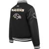 Pro Standard Little Boys NFL Retro Classics Varsity Jacket(Black)