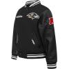 Pro Standard Little Boys NFL Retro Classics Varsity Jacket(Black)
