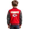 Pro Standard Little Boys NFL Retro Classics Varsity Jacket(Red/Black)