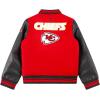 Pro Standard Little Boys NFL Retro Classics Varsity Jacket(Red/Black)