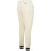 Pro Standard NBA Womens Womens NBA Retro Classics Brushed Back French Terry Sweatpant(Eggshell/ Black)