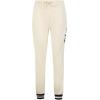 Pro Standard NBA Womens Womens NBA Retro Classics Brushed Back French Terry Sweatpant(Eggshell/ Black)