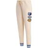 Pro Standard NBA Womens Womens NBA Retro Classics Brushed Back French Terry Sweatpant(Eggshell/ University Blue)
